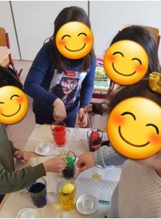 Osterfrühstück der Klasse 4b